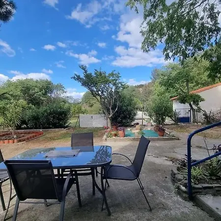 Studio-piscine-jardin-parking 科利尤尔
