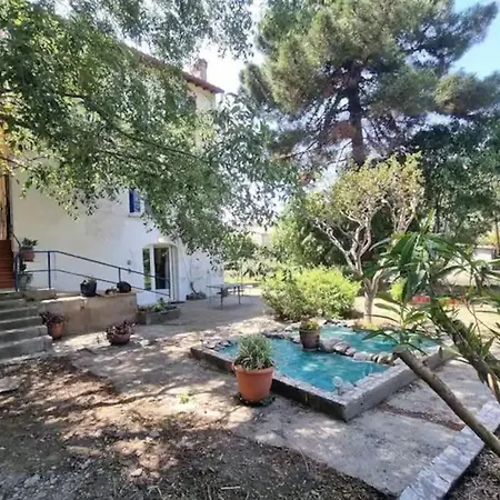 公寓 Studio-piscine-jardin-parking 科利尤尔